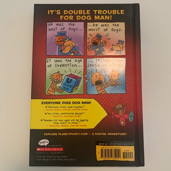 Dog Man A Tale of Two Kitties Hardback - Picture 2 of 3